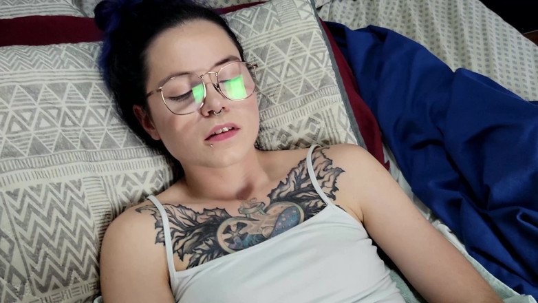 Innocenttemptation: Two Huge Dildos Ruin Tiny Creamy Pussy