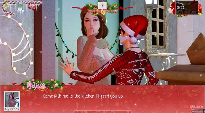 Cumming Gaming: Unlimited Christmas [Xmas Hentai PornPlay] Ep.11 naughty boy don't want to...