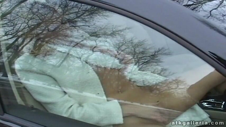ATK Fans (Solo): Crissy masturbates in the car