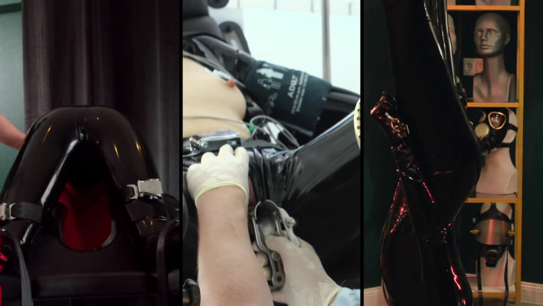 Rubber pervs: Tales From the Rubber-clinic: 2 Femdoms and the Latex-couple