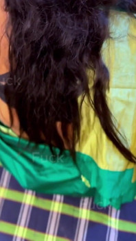 Arab MILF Sexy Stepmom Try to Tamil Traditional Saree & Blouse Wearing for Make Me Horny