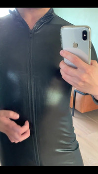 Just a Little Stripping Video in My Tight Catsuit