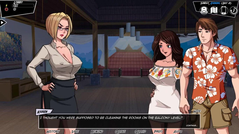 Dirty GamesXxX: Paradise lust: she thinks she is the boss - ep. 24