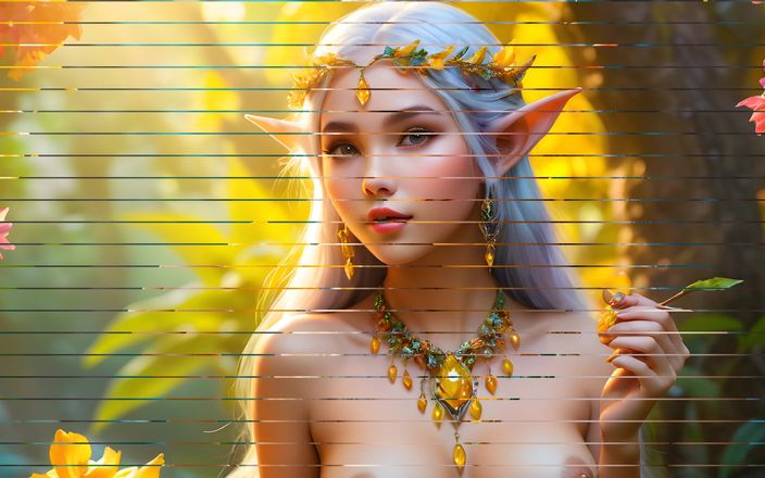 AI Girls: Krásné elf dívky s Grewiou