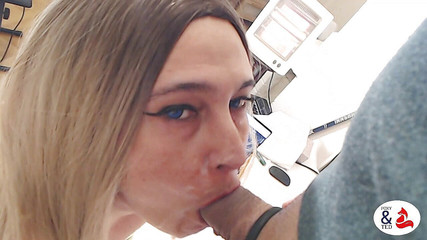 FoxyandTed: Sodomie et éjaculation sur le visage + pipe :)