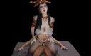Soi Hentai: La reine de Medusa et le garçon d&amp;#039;à côté - Hentai 3D...