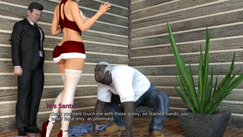 Dirty GamesXxX: Laura Christmas 2025: Cuckold santa Claus beobachtet die sexuellen angelegenheiten seiner...