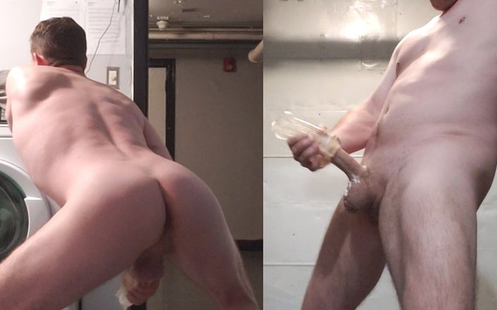 Scotty naughty: Public Stroking and Double Cumshot!