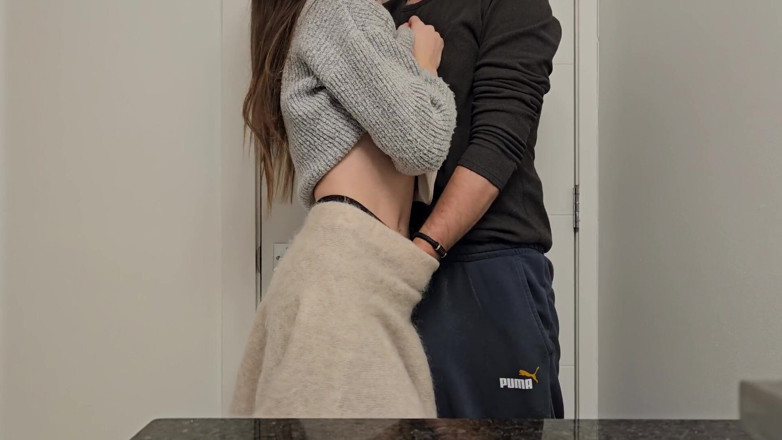 Amelia Amour: Petite Student Moans in Toilet
