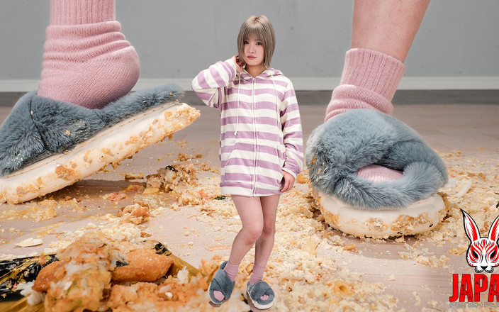 Japan Fetish Fusion: Jídlo Crush Delight Haruhi Tsukigaty - Ep.1: První načechraná smash