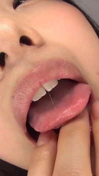 POV-video! Selfie von mund- und zungenbeobachtung - suzu Shiratori