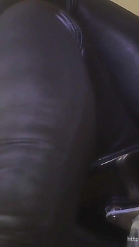 Sexy Legs in My Thight Leather Pants1.