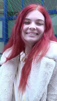 NĚMECKÝ SKAUT - Zrzavá malá teenagerka Slečna Olivia na castingu, šukání