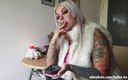 Fetish Videos By Alex: Tattooed blonde smokes 2