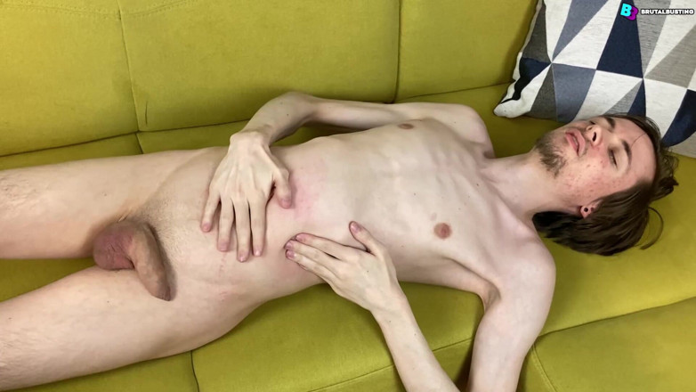 David Marcek: Extreme Destruction of His Fucking Belly! Stomping, Jumping, Kicking, Trampling,...