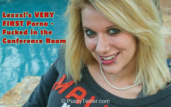 PussyTester: Lexxxi Larueのオーディション - 19 Yo Fucked Silly in the Conference Room