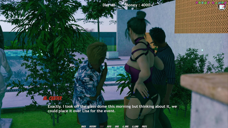 Porny Games: Lisa totalne dochodzenie! autorstwa Dragofinder Studio - narzeczona dostaje się w...