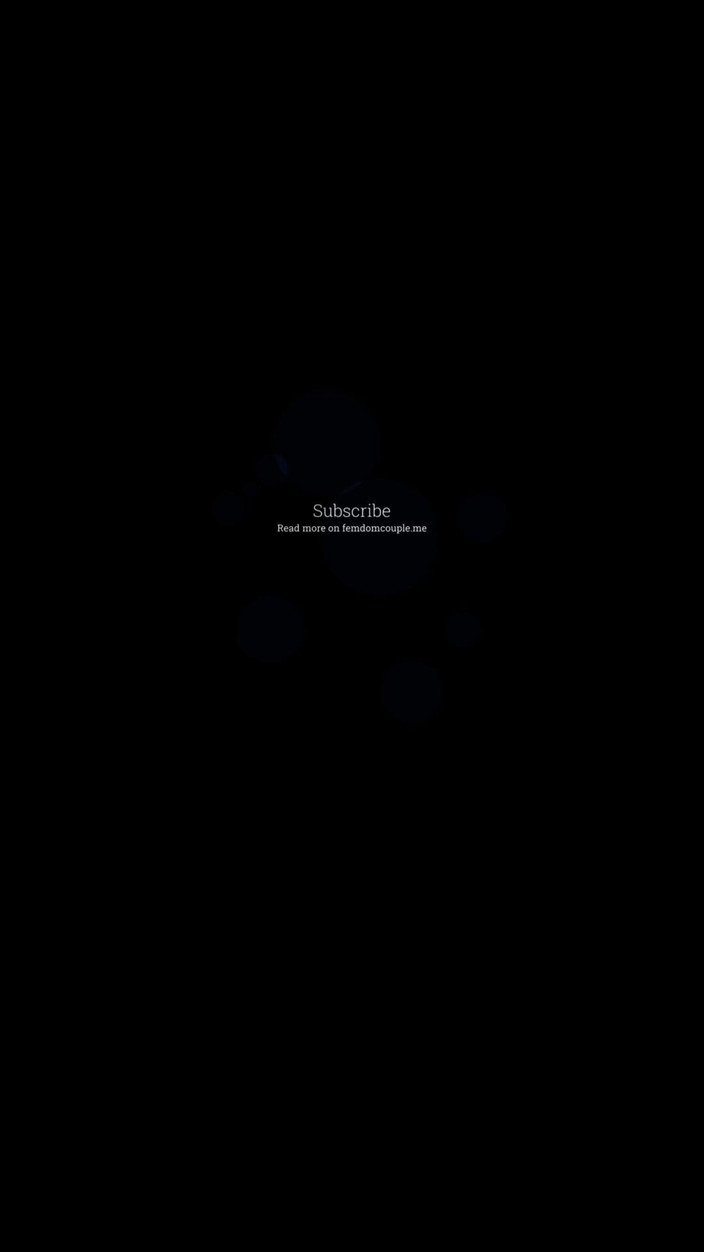 femdom_couple: Éjaculation après doigtage anal, massage de la prostate et fessée -...