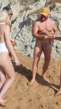 On the Nudist Beach