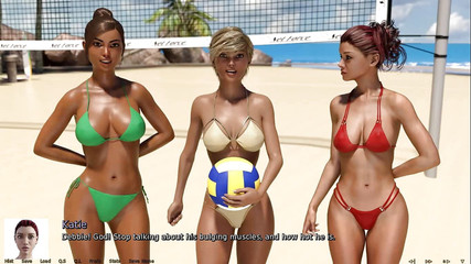 Dirty GamesXxX: Wo das herz ist: sexy mädchen im bikini am strand,...