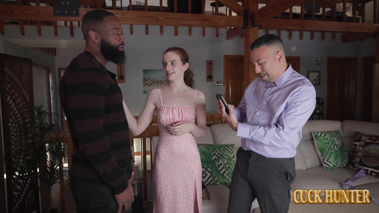 Cuck Hunter: Marina's Interracial Encounter a Husband's Cuckold Fantasy