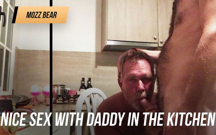 Mozz bear productions: Nice sex with daddy in the kitchen