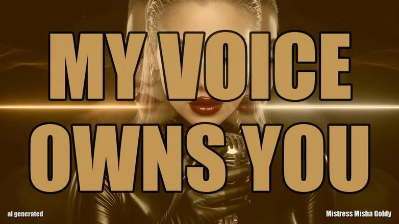 Goddess Misha Goldy: Voice Switch: My Tone Turns Your Cock on and off