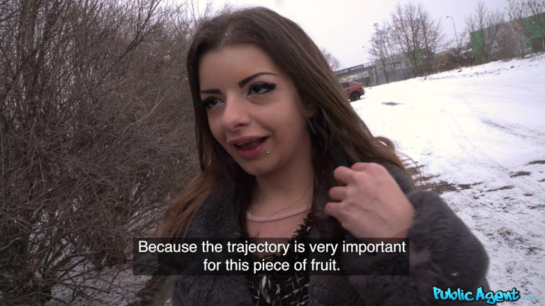Public Agent: Public Agent - Italian Babe Mary Jane Makes Sextape for C'ash
