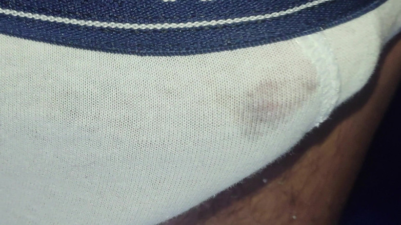 Stink HairyMale: White Socks and Underwear