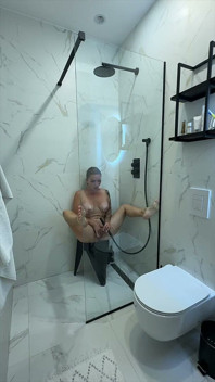 I’m Masturbating in the Shower and Squirting - My Wet Pussy Craves a Thick Cock