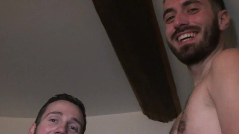 STRAIGHT BOY CURIOUS: Slut Cum Fuck by Two Badboys