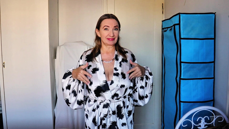 MariaOld: Stepmom Walks in, Finds Her Bra, and Lets Me Discover...