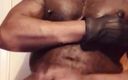 Black mature kinky muscle: Parte 2, sessão de verbal com músculo preto