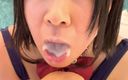 Tsuki Miko: Full viedo gokkun dirty milk soft core Japanese teen college...