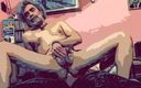 Nypster official: Porn Cartoon. Nypster with 80yo Client Daddy Canzio.
