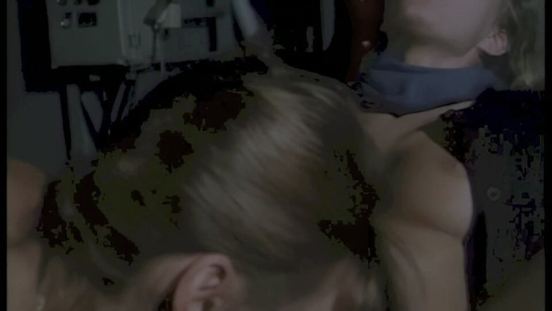 pornitaliangraffiti: Anita Blond Si Scopa La Bionda Nel Magazzino