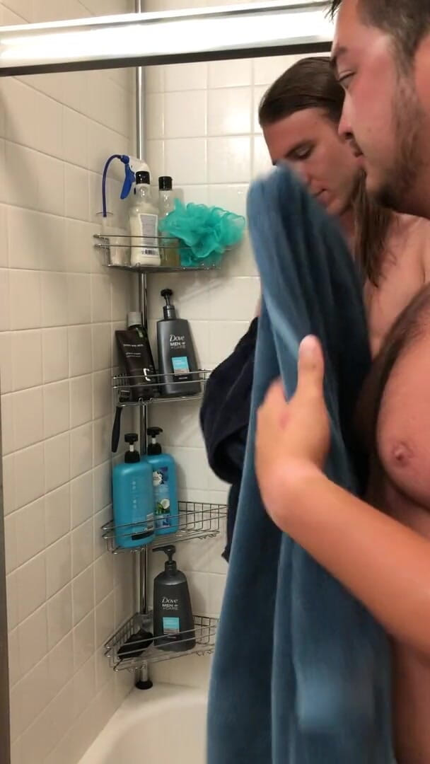 Those Gay Guys: Post fuck shower and scrub down clean