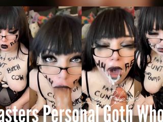 Lexxi Blakk: Masters Personal Goth Whore
