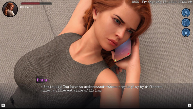 Johannes Gaming: 도덕의 경계 20 빅터는 그가 원하는 것을 매우 비싼 드레스를 샀다