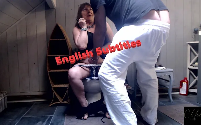 Lady Chloe: French Amateur - English Subtitles: Lady Chloe and the Toilet Pervert