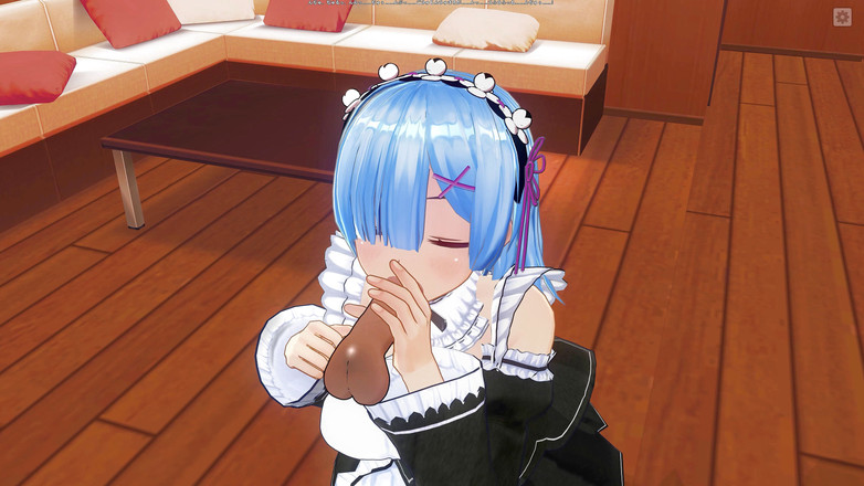 H3DC: HENTAI 3D. Rem pompino primo piano