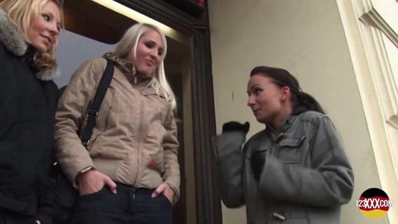 123XXX - 100% Amateurs: Three Slim and Horny Lesbians Love Germany