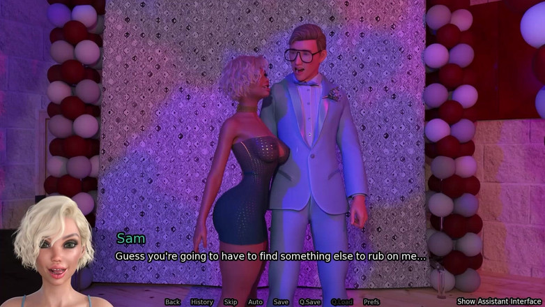 Studio-77: Seks anal adik tiri - sexbot porn game