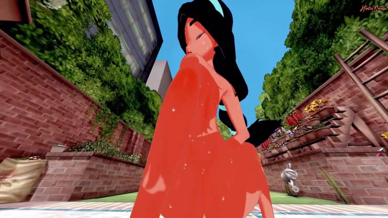 Hentai Smash: Princess Jasmine Swallows Your Cum and Gets Fucked From Your...