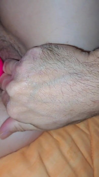 Plug in Her Ass and Fuck Her Pussy and She Gets All Wet