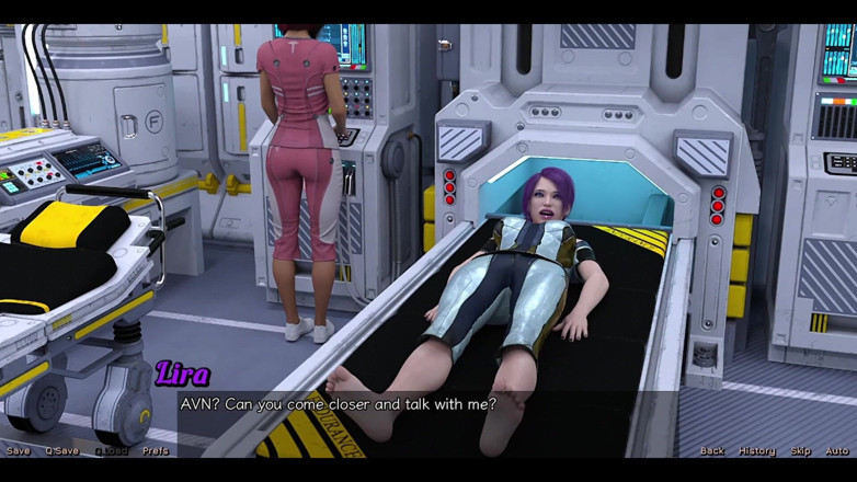 AVN Teller: Stranded in Space - Shy Emo Girl Needs Help