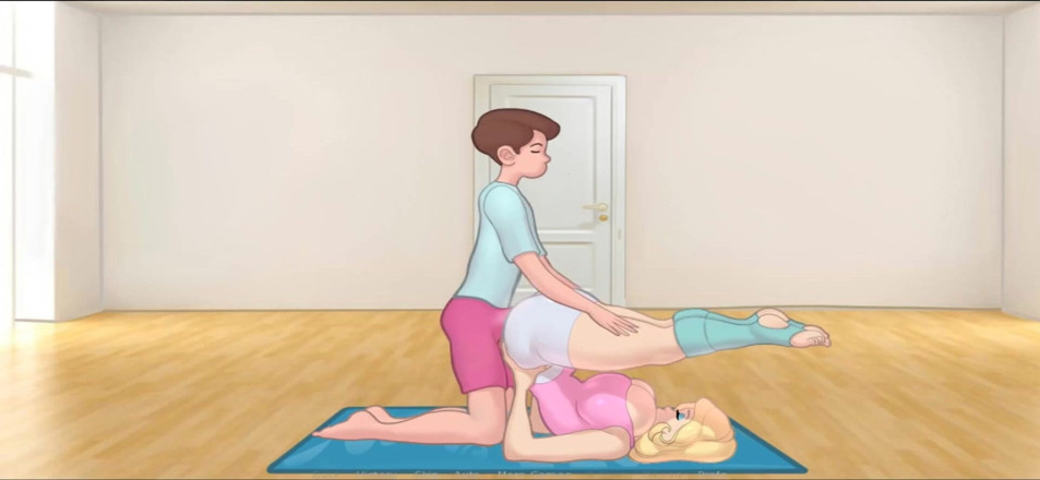 Hentai World: Bài học yoga mạnh bạo sexnote