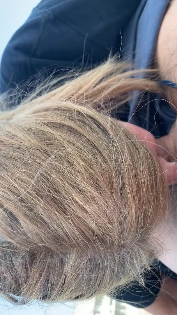 Timidastella: Blowjob and deepthroat outdoor from blonde sexy mature wife in...