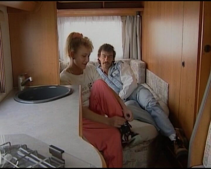 German amateur couples: Amatorska niemiecka blondie dostała anal na wakacjach