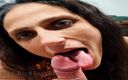 Big N Sexy Britney: Britney, grosse et sexy - éjaculation et diaporama facial - pipe